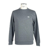 La Martina Gray Cotton Men Sweater -   -  La Martina.